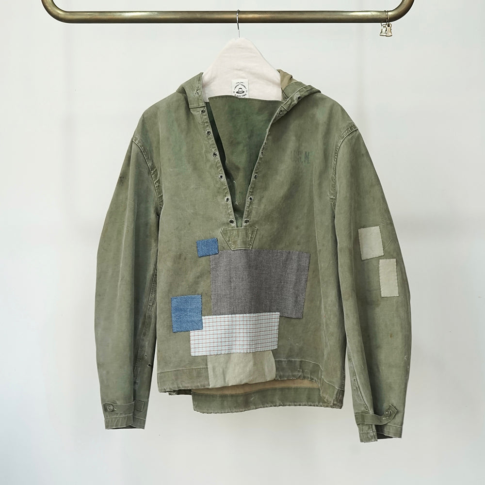 [REMAKE] ﻿Patched 1940s USN vintage full-over jacket