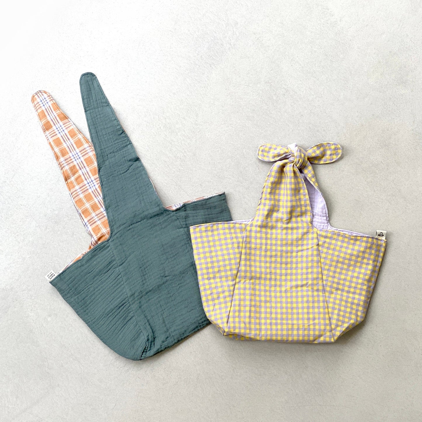 Inner pouch / lunch bag _ Yellow lavendar