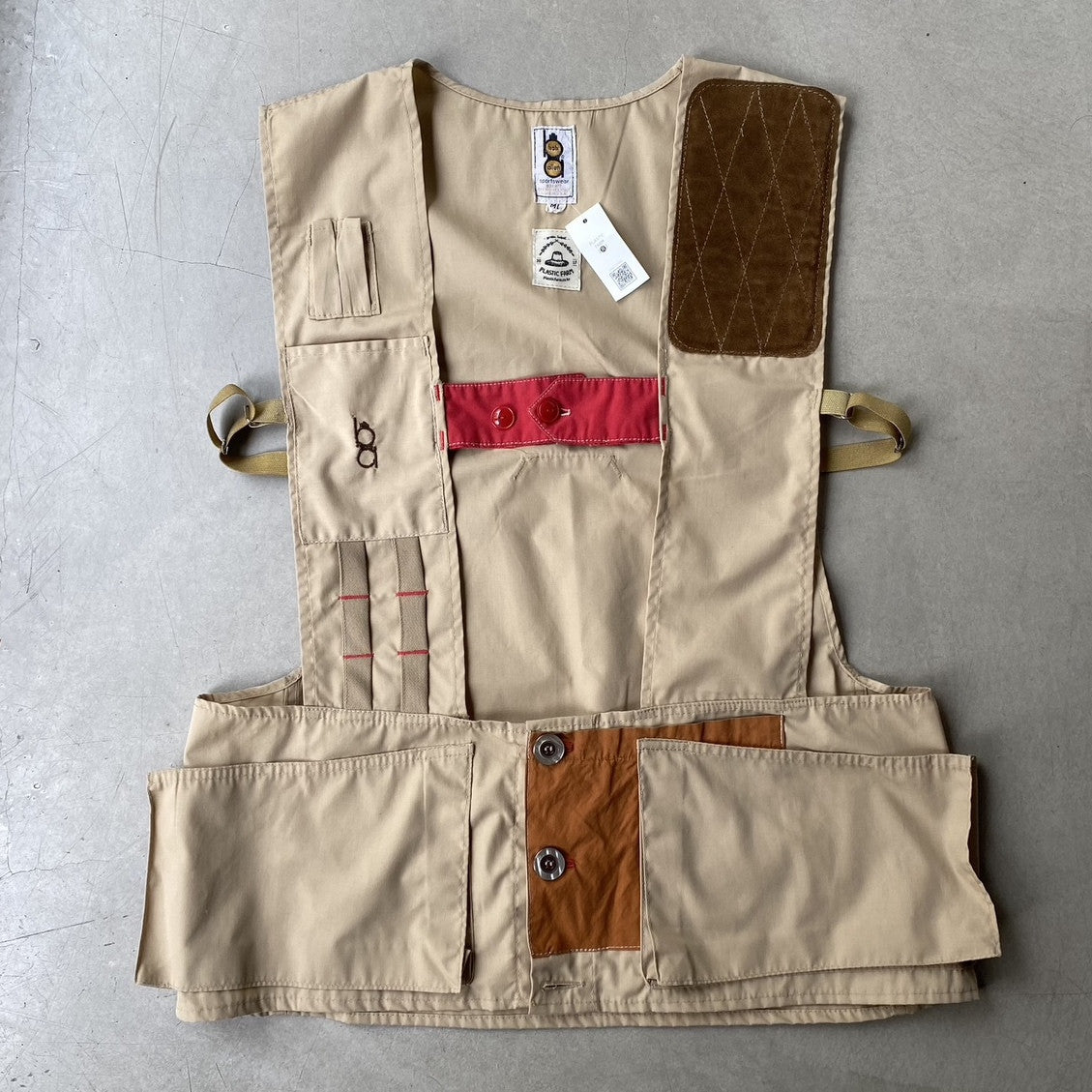 [REMAKE] BOB ALLEN patch hunting vest - ML Red