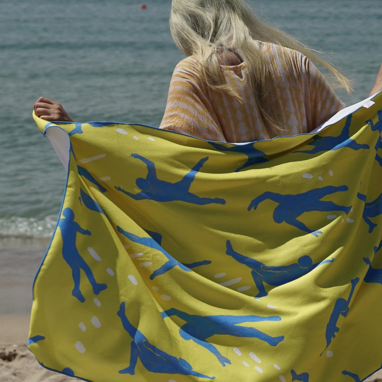 [Plasticfarm x Jejeland] Large Beach Towel - WIPE OUT 150x83