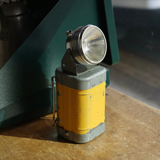 [VINTAGE] JUSTRITE 1940s ﻿﻿Railroad Mining Lantern