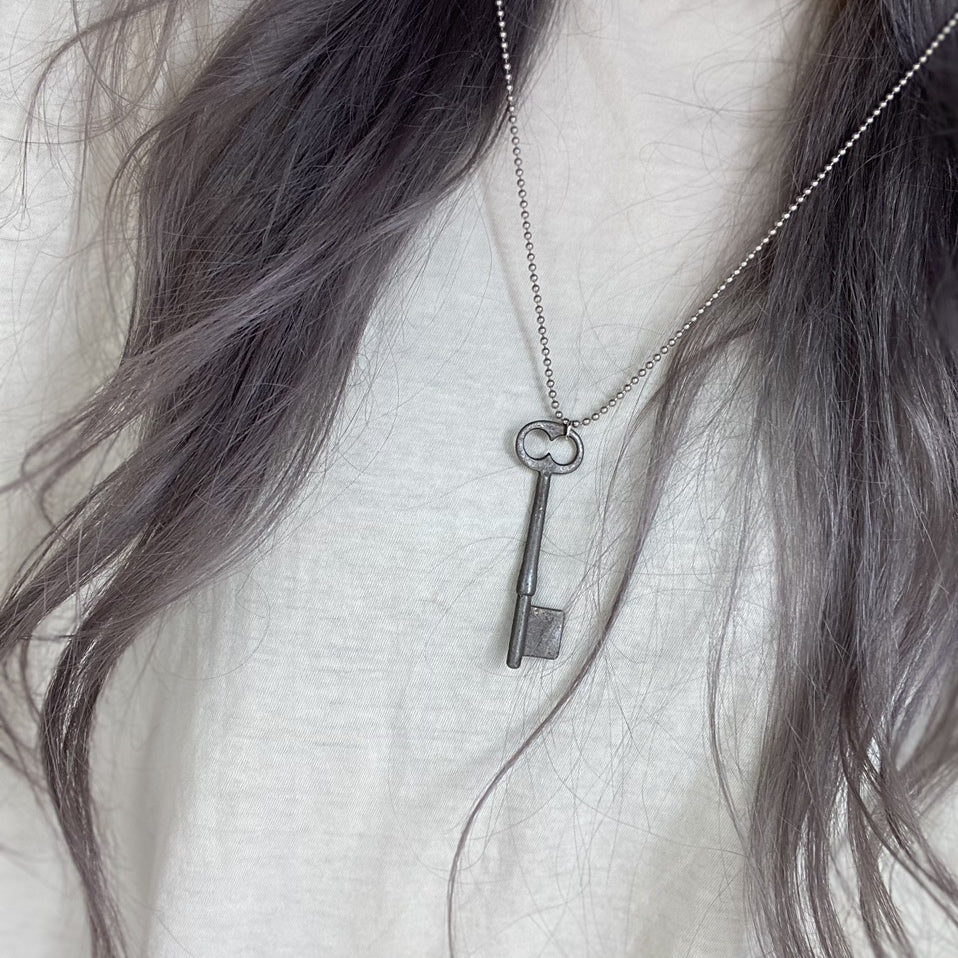 Vintage key necklace