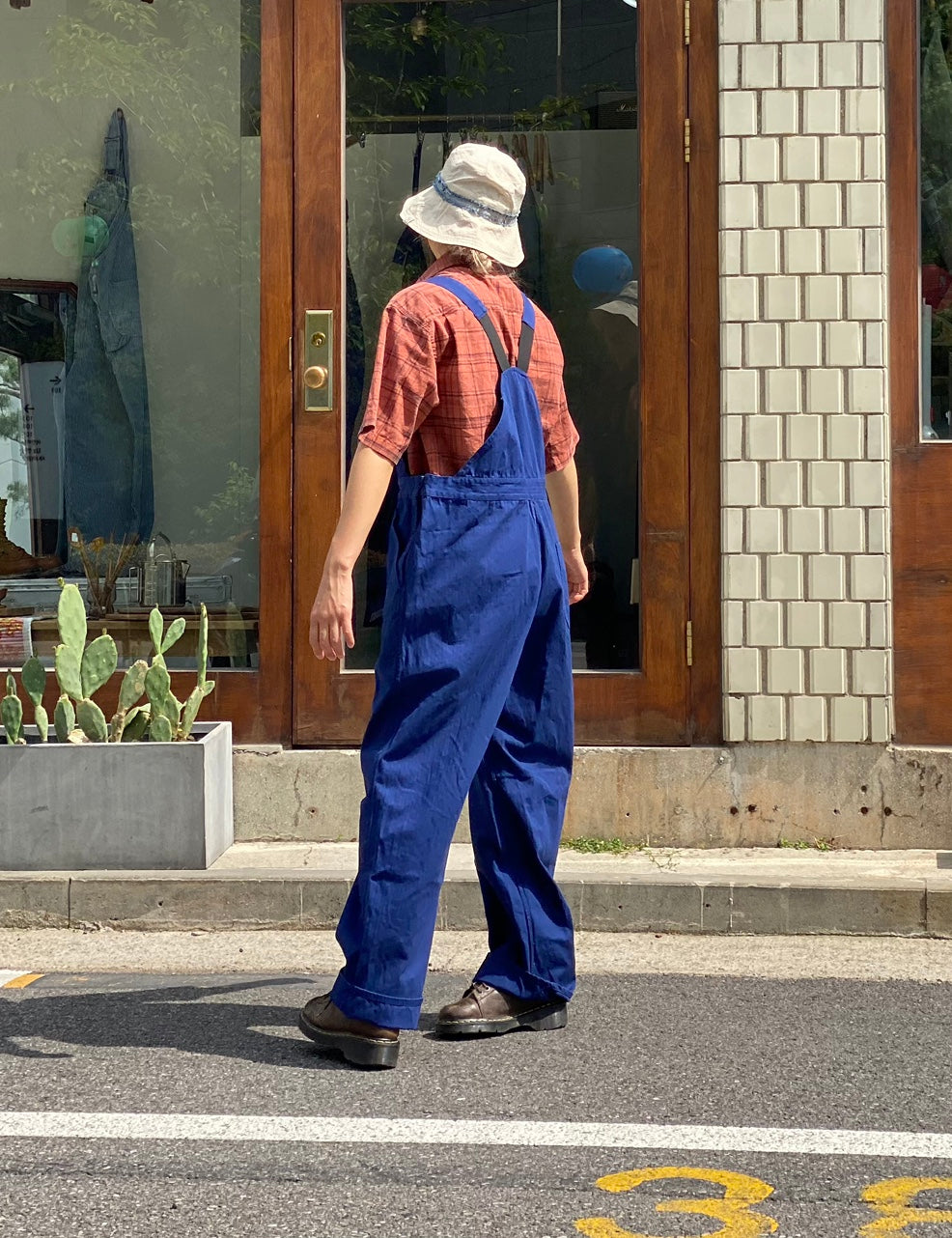 [VINTAGE] 80s 90s French Vintage SANFOR Overall Jumpsuit - Size 56