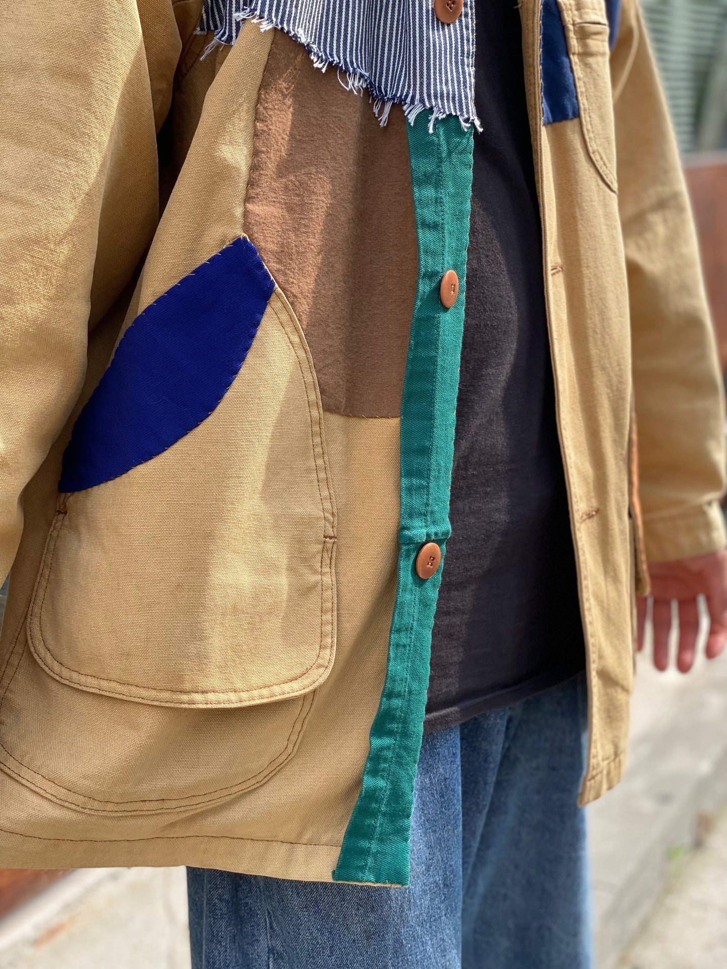 [REMAKE] ﻿Patched  L.L.Bean work jacket