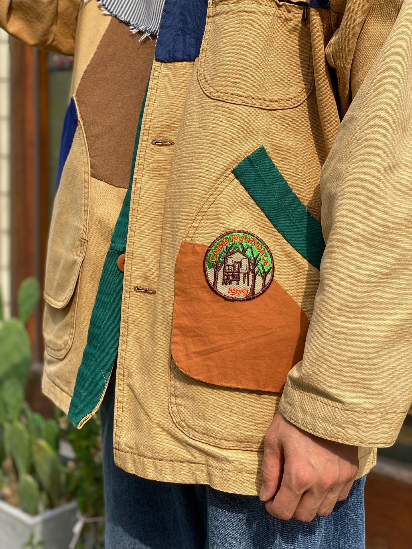 [REMAKE] ﻿Patched  L.L.Bean work jacket