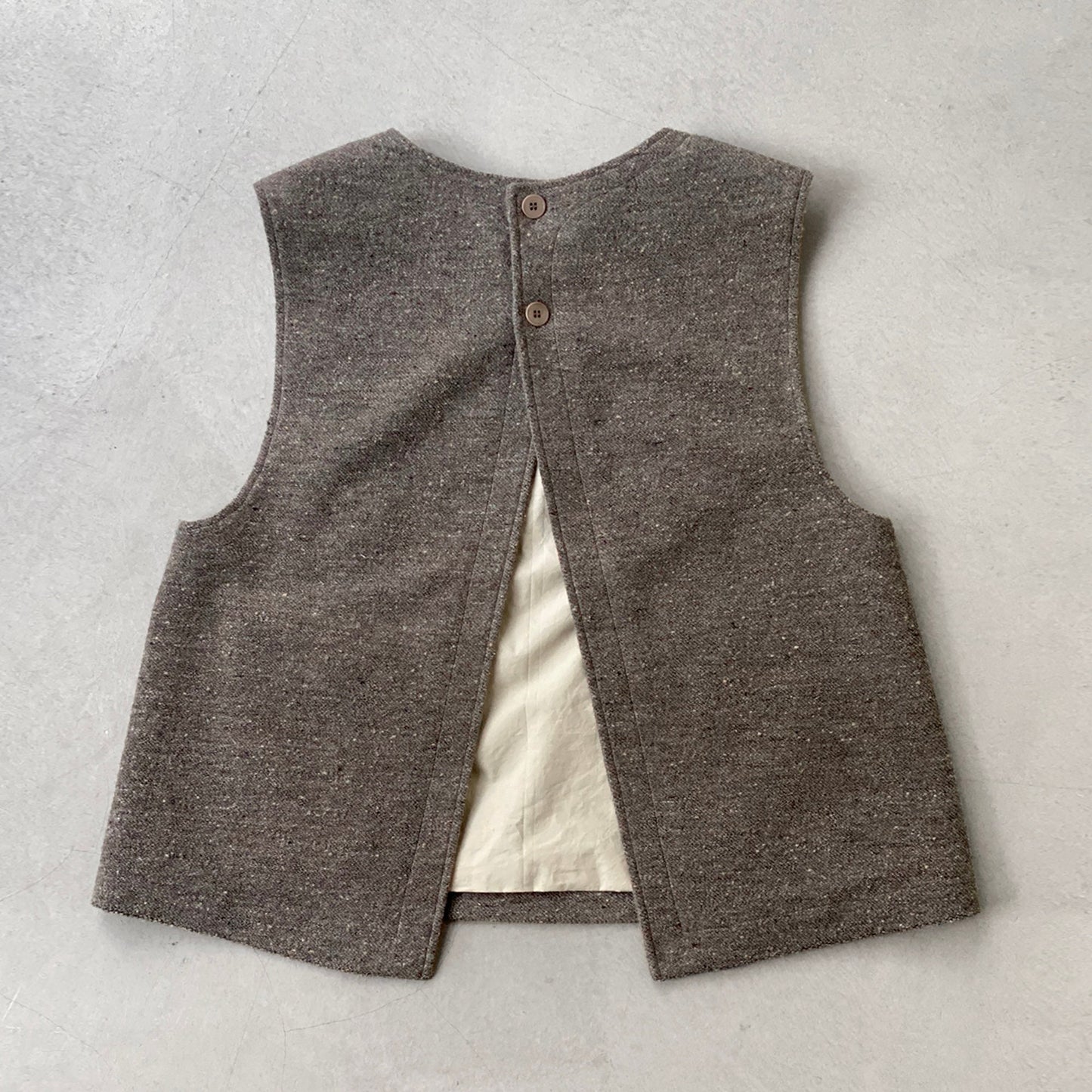 Nef Granny Vest _ Gray