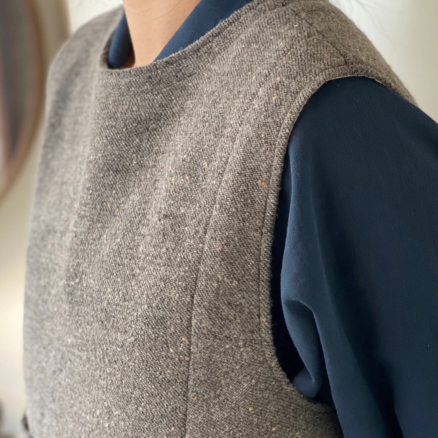 Nef Granny Vest _ Gray
