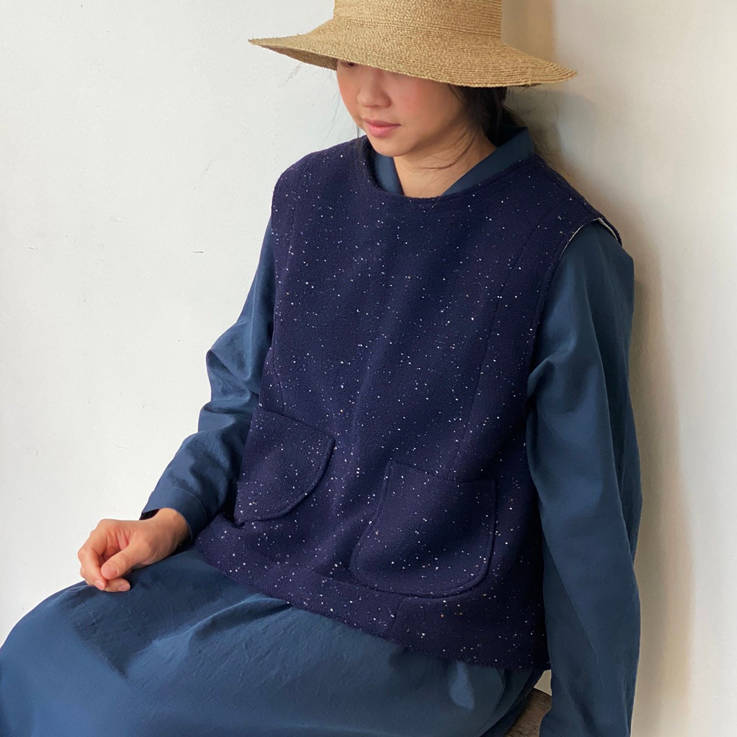 Nef Granny Vest _ Gray